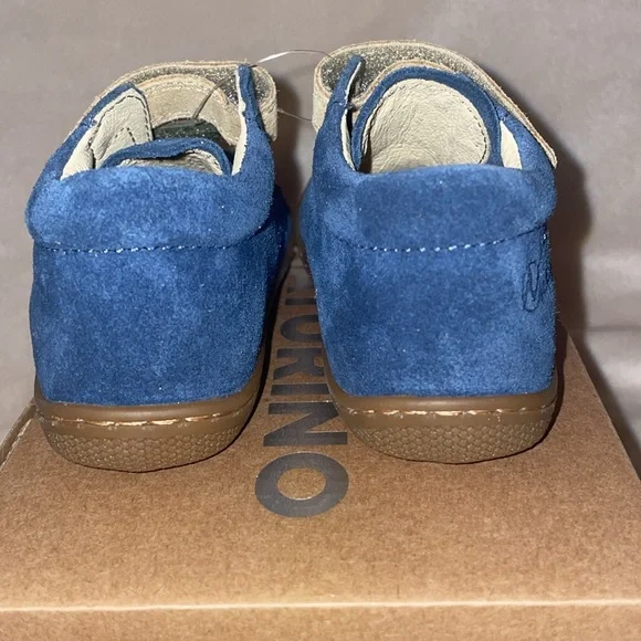 NWT NATURINO CORKEL VL Suede first-steps shoes in Navy - Picture 11 of 13